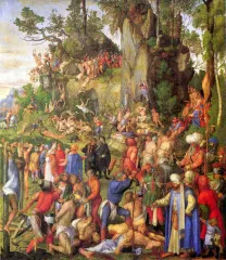 Martyrdom of ten thousand Christians [1] - Durer